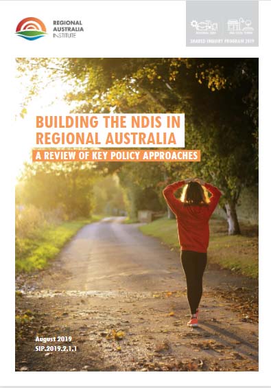 Building the NDIS in Regional Australia